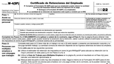 W4 Spanish Instructions 2024 2025 W 4 Forms Zrivo