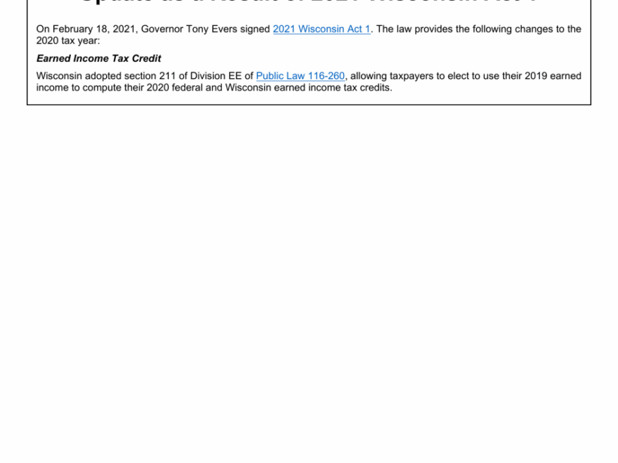Wisconsin Form 1 Es 2025 Printable Xavier Shedden A