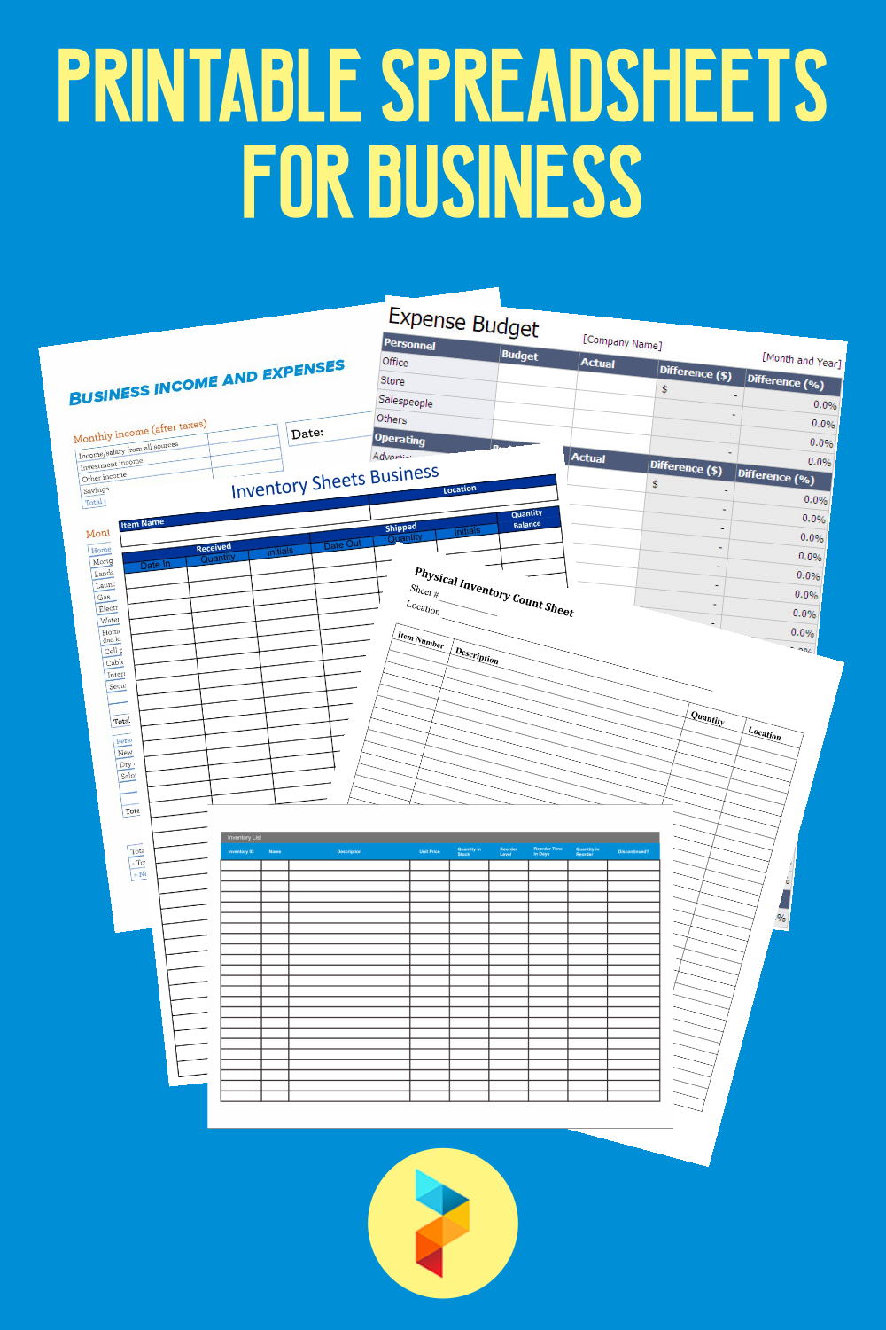 10 Best Free Printable Spreadsheets For Business PDF For Free At Printablee