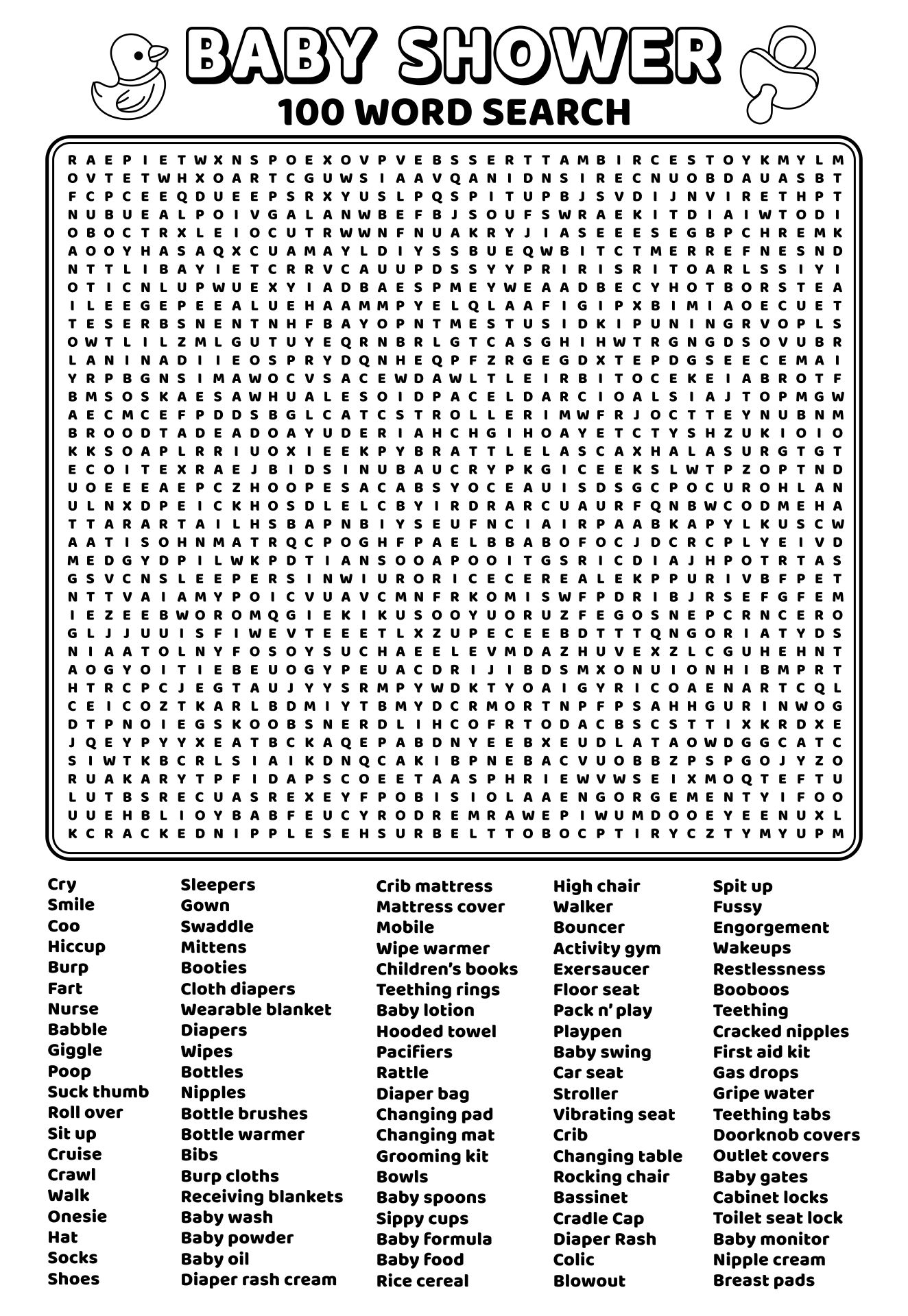 100 Printable Word Search Puzzles Incl Solutions Pdf Etsy Hard 