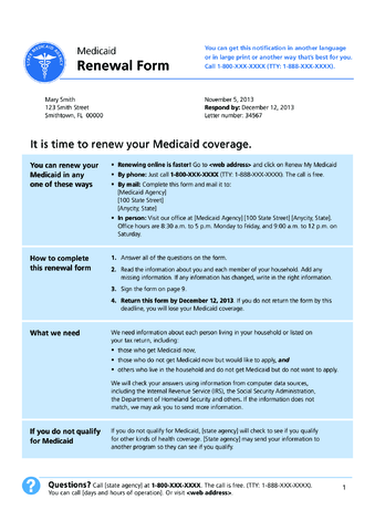 2025 Medicaid Renewal Form Fillable Printable PDF Forms Handypdf