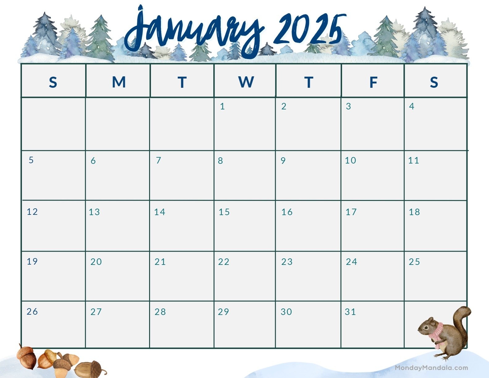 2025 Printable Calendar By Month Cute List Of Calendar Upsc 2025