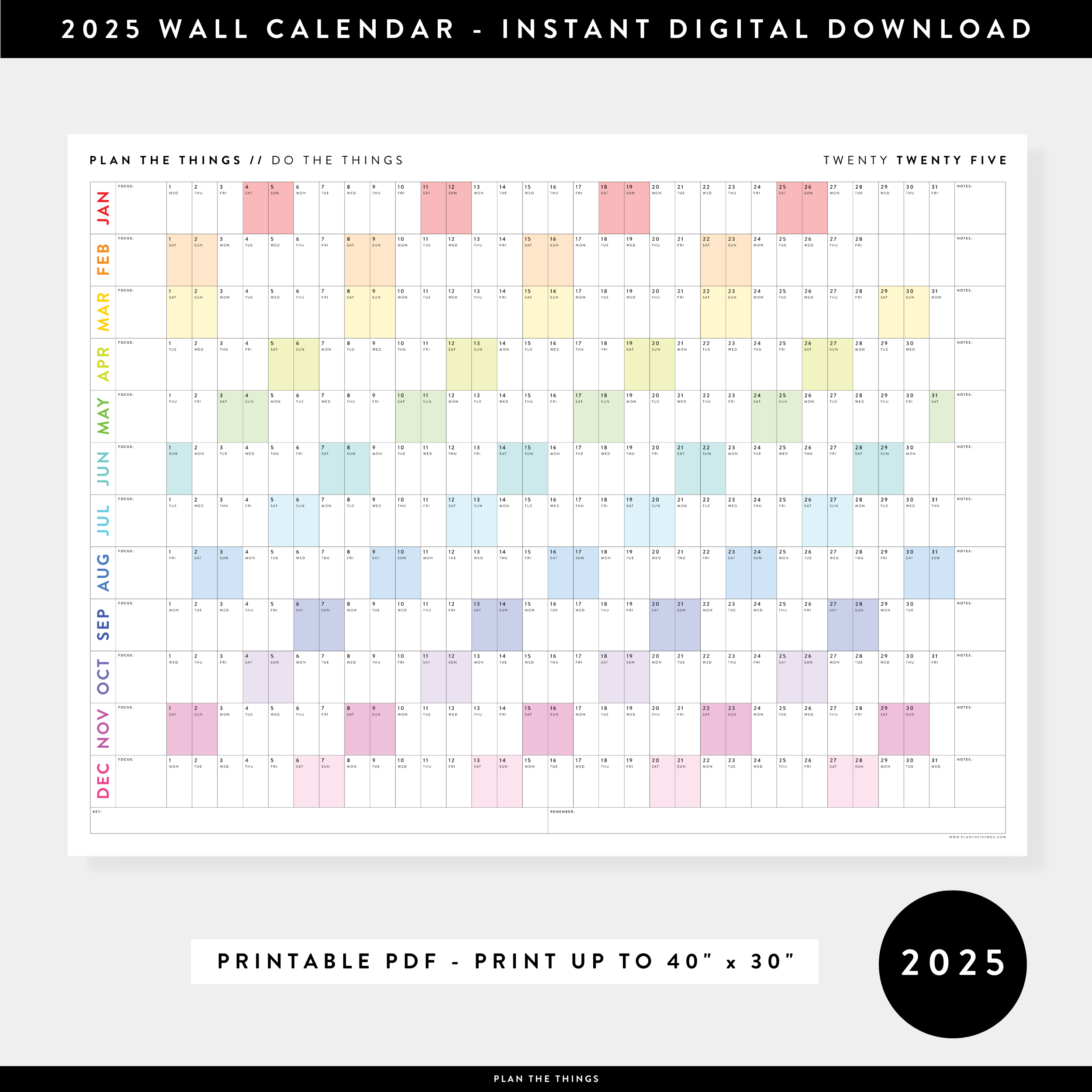 2025 Wall Calendars Customized 2025 Rene F Williams