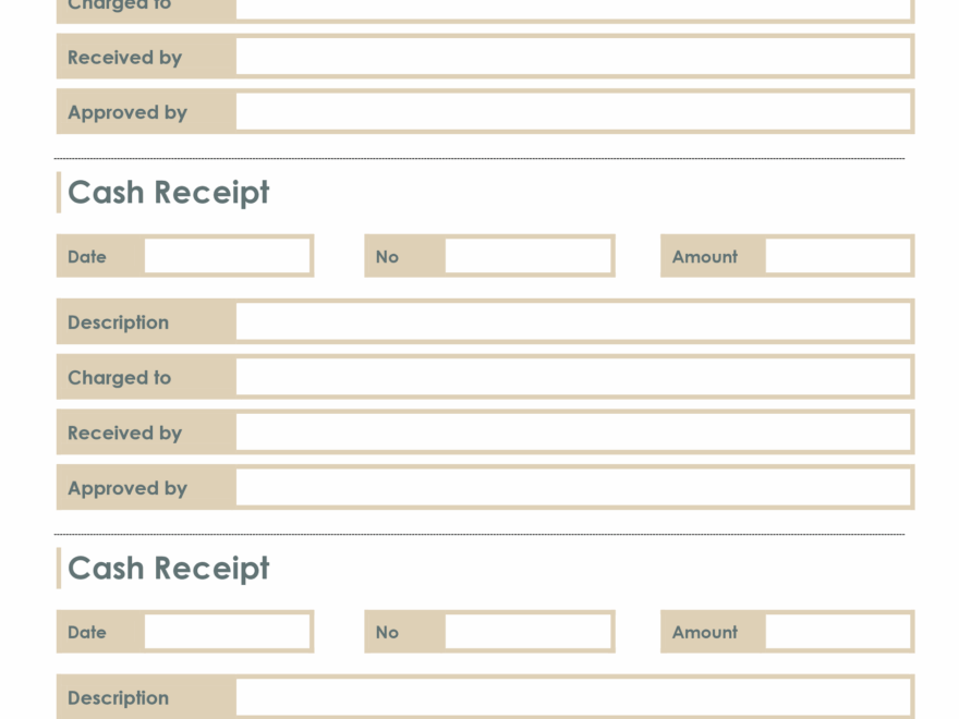 21 Free Cash Receipt Templates Word Excel And PDF