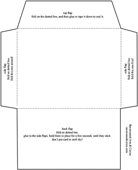 28 Free Printable 5x7 Envelope Template Envelope Template Printable 