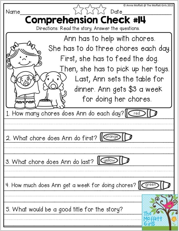 2nd Grade Reading Comprehension Packet Pdf