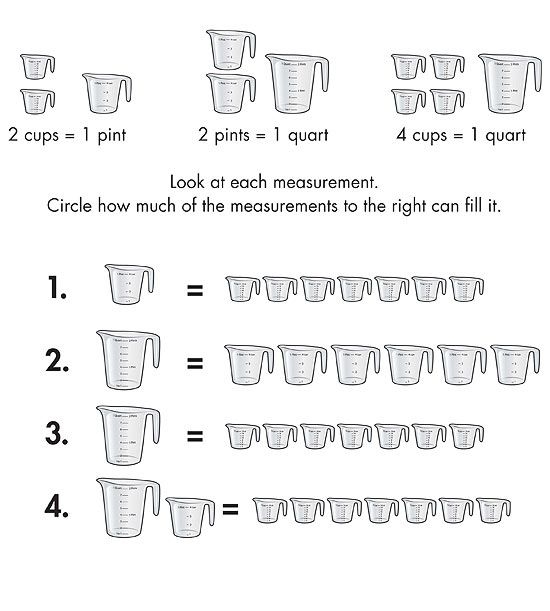 4 Printable Measurement Worksheets For Kids