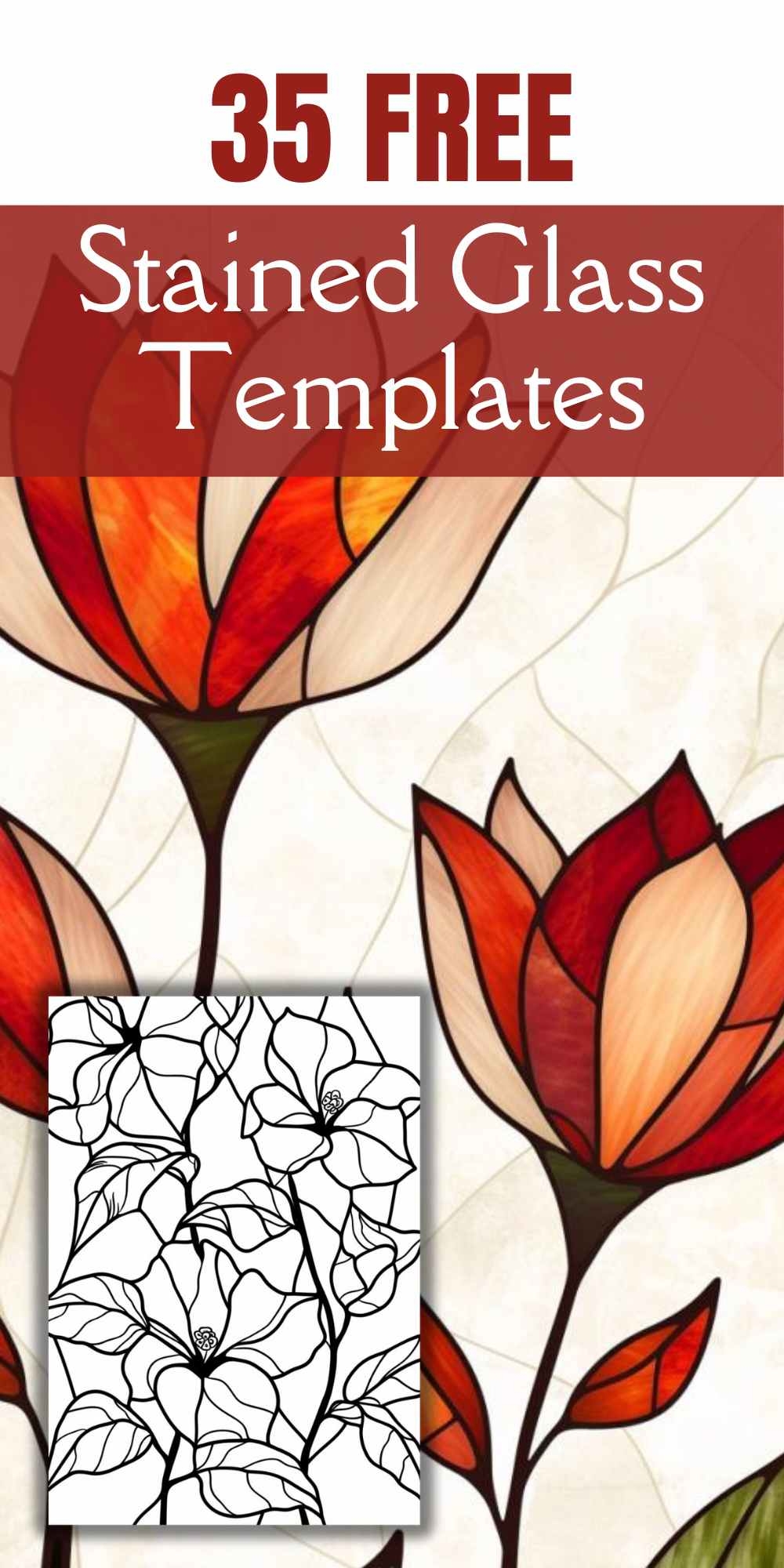 Free Stained Glass Patterns Printable Beginners