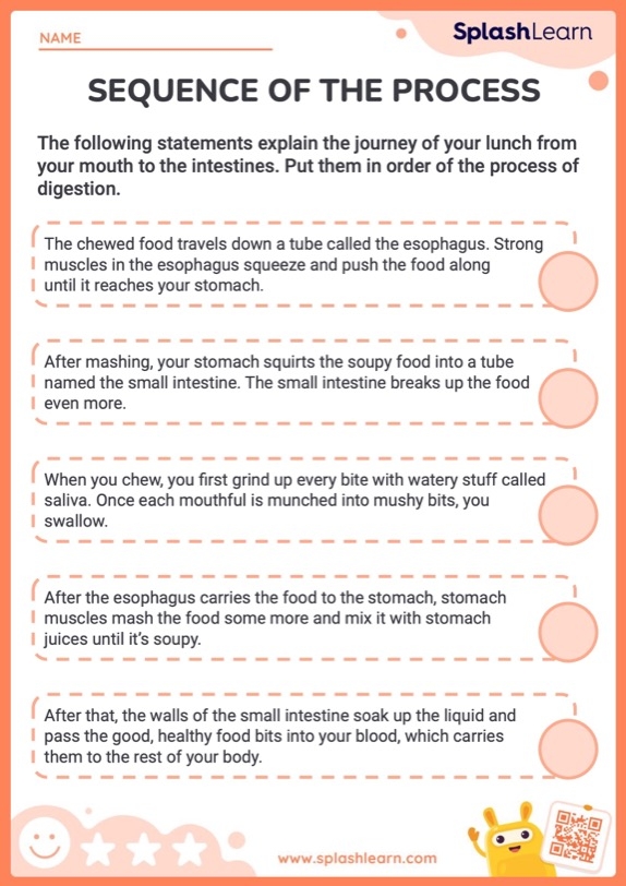 5th Grade ELA Sequencing Worksheets Free Printable SplashLearn