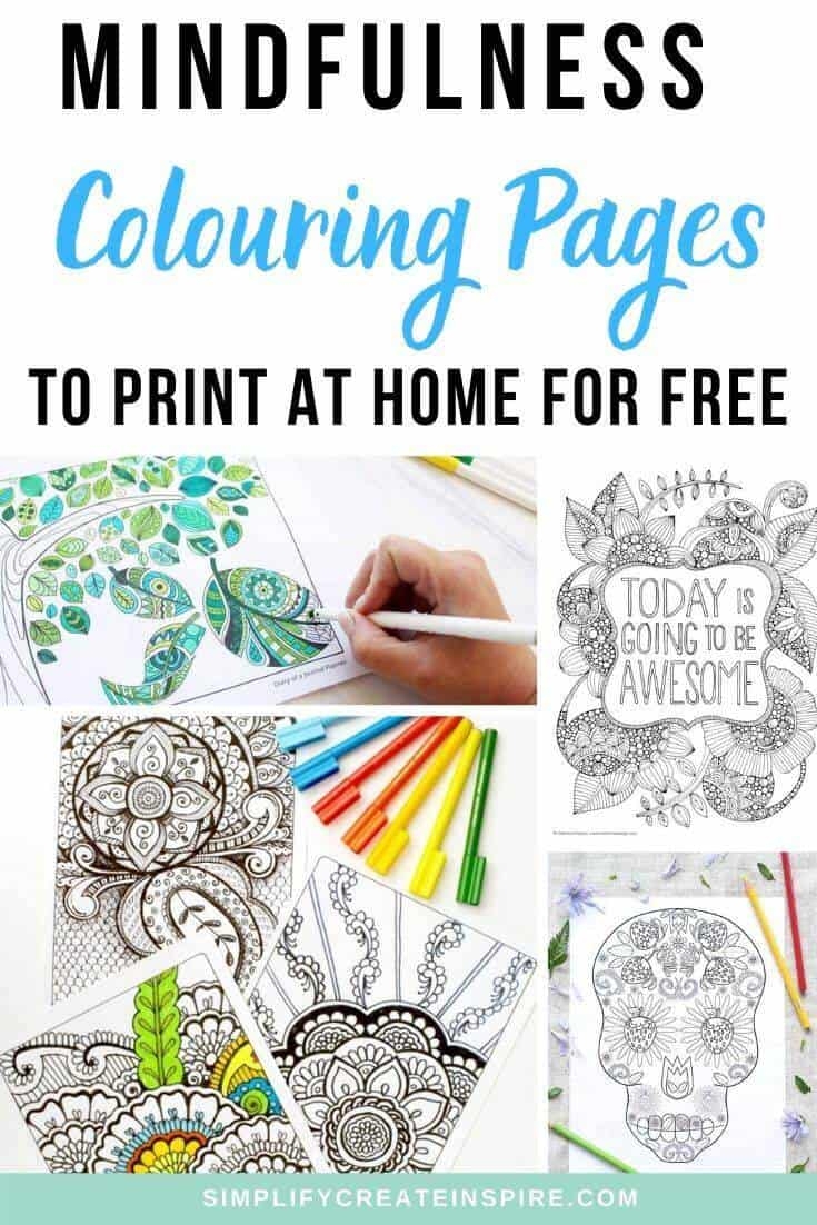 70 Printable Mindfulness Colouring Pages For Adults Kids Simplify 
