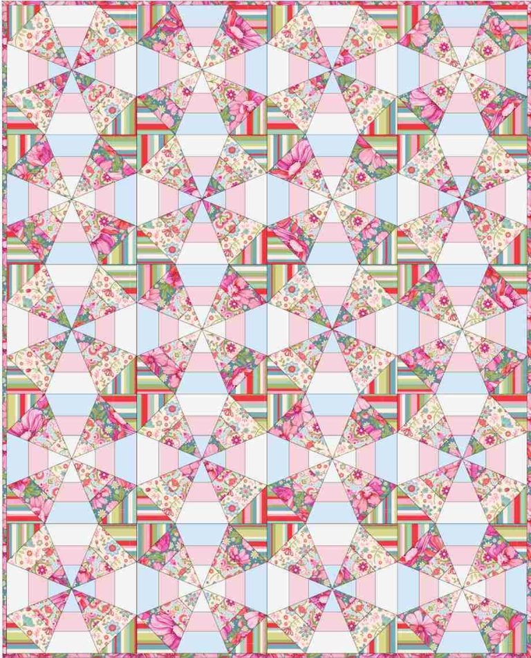 8 Free Kaleidoscope Quilt Patterns I Love Quilting Forever