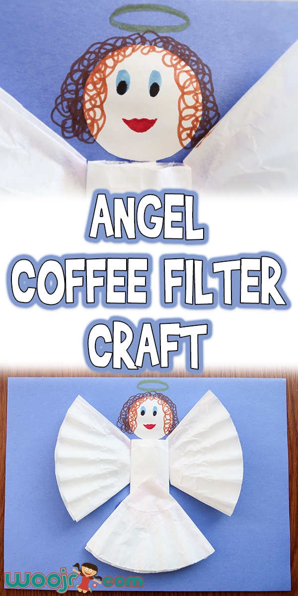 Angel Coffee Filter Craft Woo Jr Kids Activities Children 39 s 