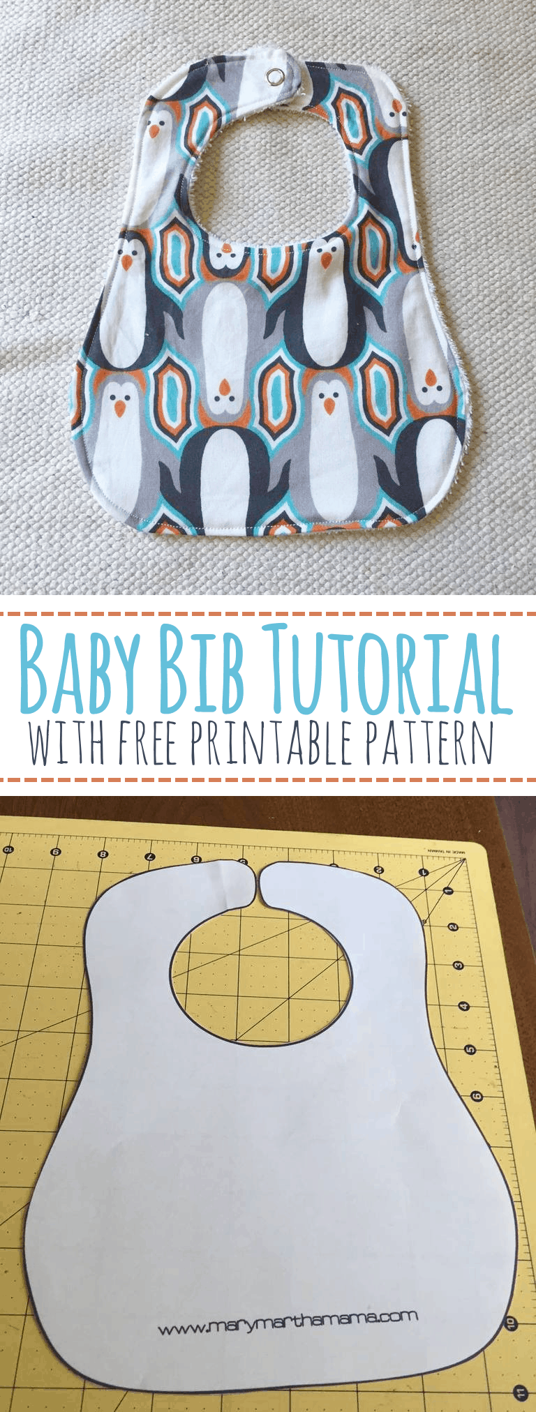 Printable Baby Bib Patterns