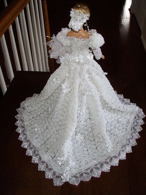 Barbie Wedding Dress Patterns Free Printable