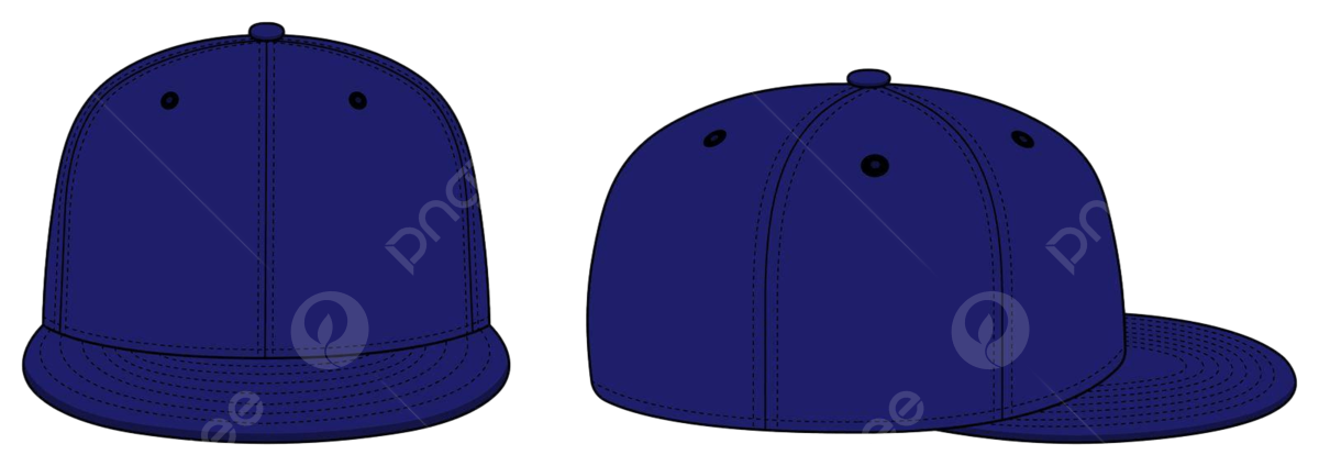 Baseball Cap Template Vector Illustration Cap Brim Template Vector Cap 