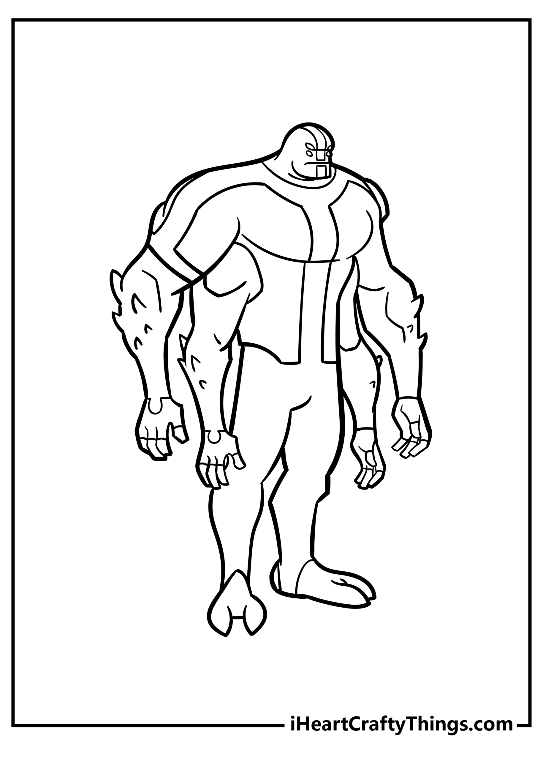Ben 10 Coloring Pages Printable
