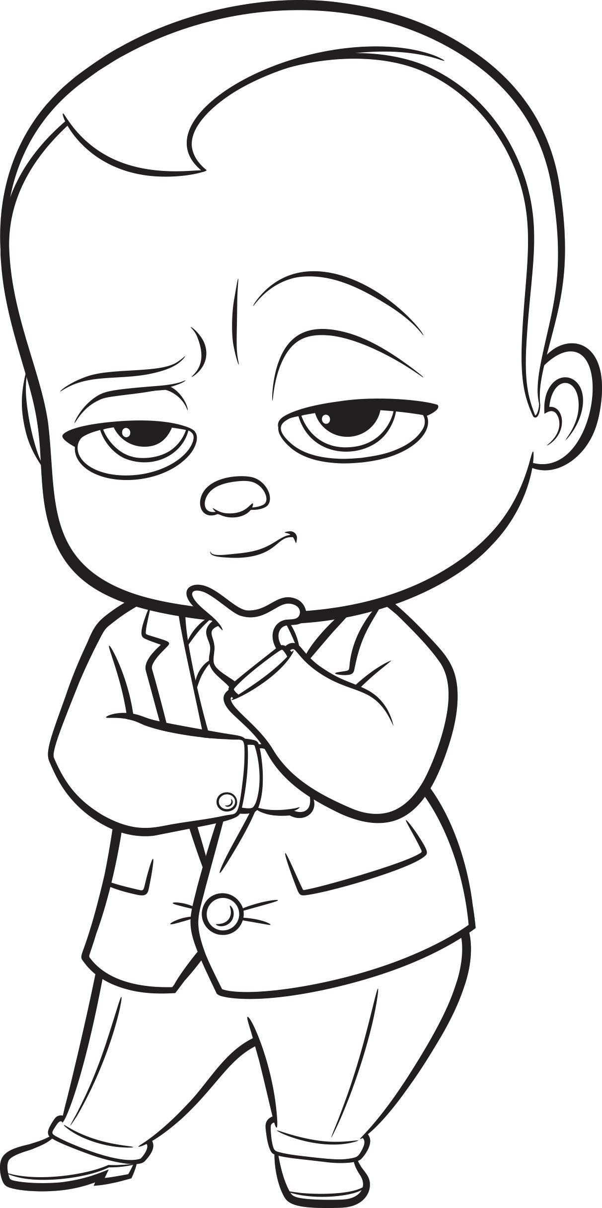 Boss Baby Coloring Pages Best Coloring Pages For Kids