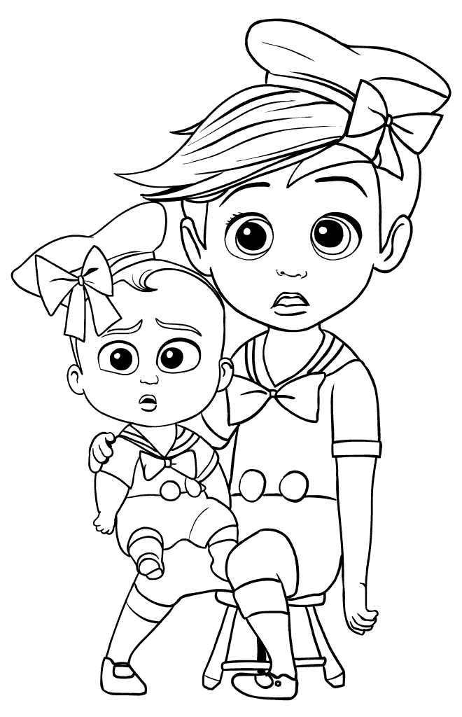 Free Printable Coloring Pages For Boss Baby