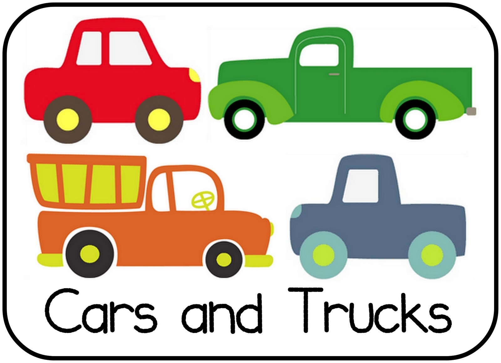 Cartoon Cars And Trucks At Gankamrynblog Blog