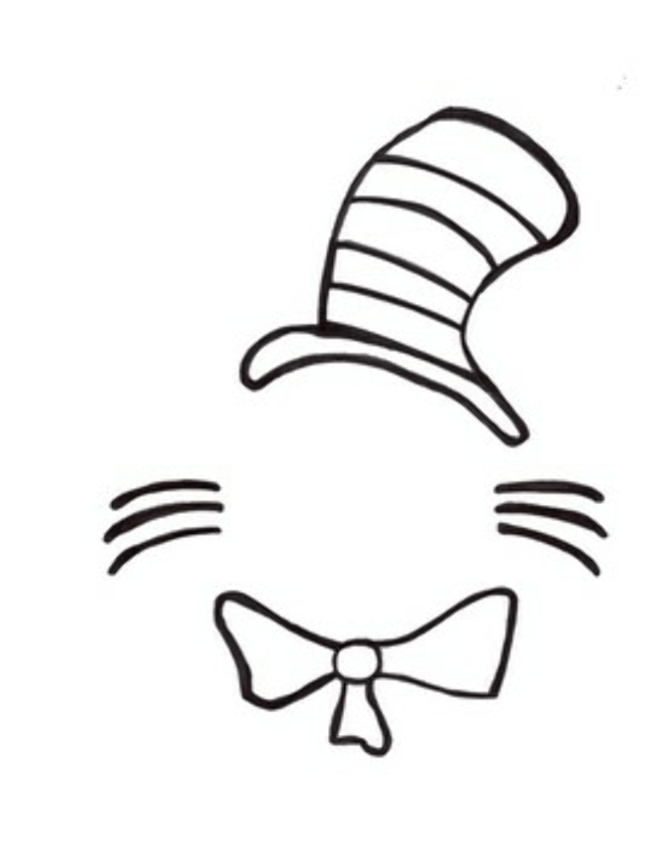 Cat In The Hat Bow Tie Template Printable