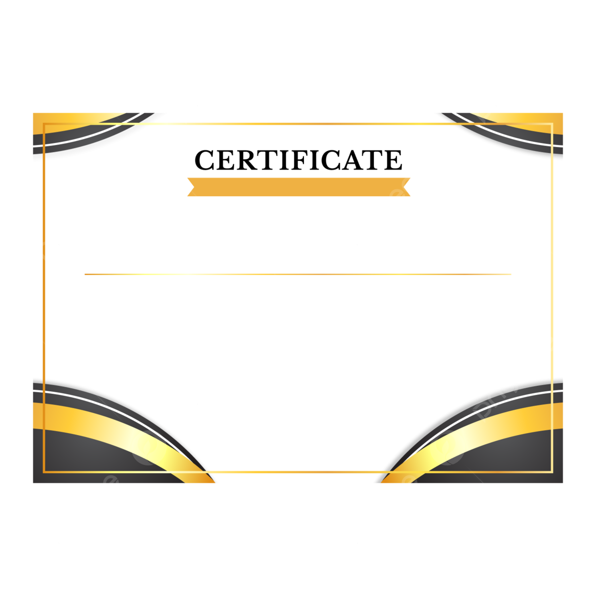 Certificate Border Design Template For Graduation Certificate Border 