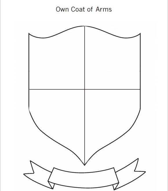 Coat Of Arms Template 12 Download In PDF PSD EPS Vector Illustration