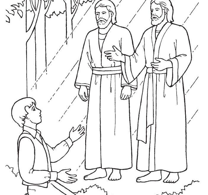 Collection Of Joseph Smith Coloring Pages Free Printable