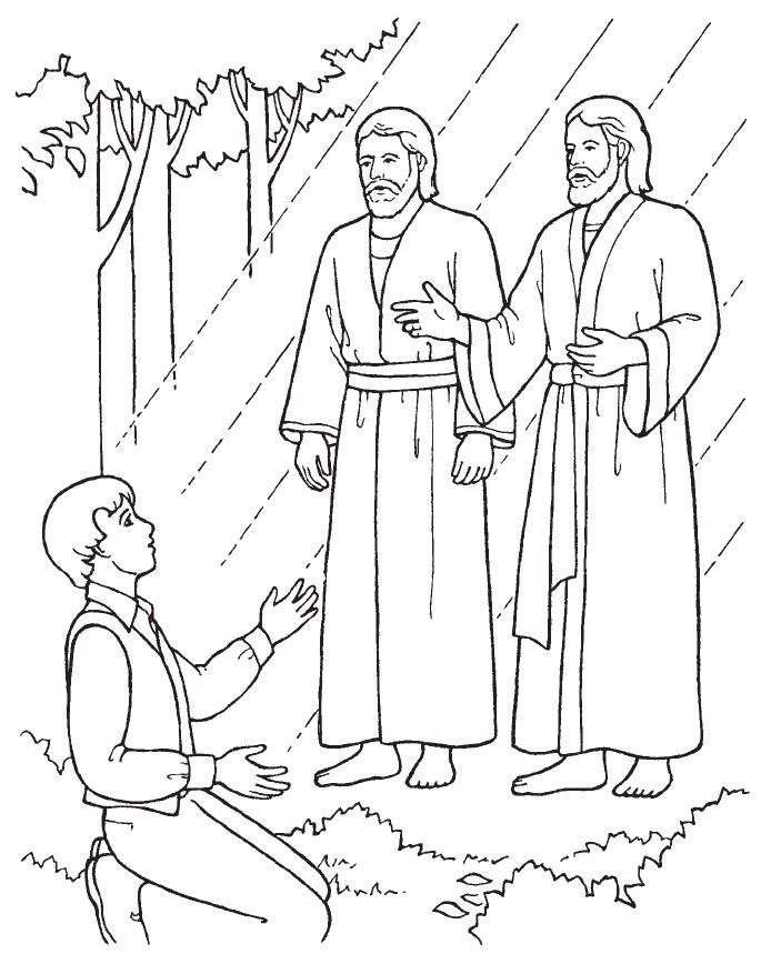 Collection Of Joseph Smith Coloring Pages Free Printable