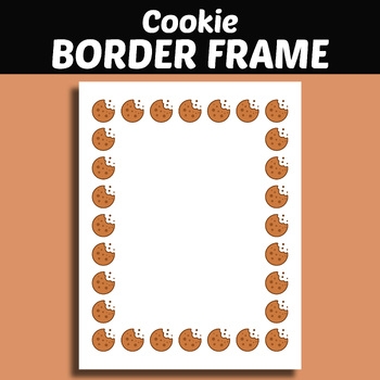 Cookie Border Frame Printable By Structureofdreams TPT