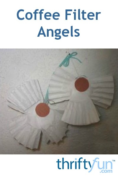 Craft Coffee Filter Angels ThriftyFun