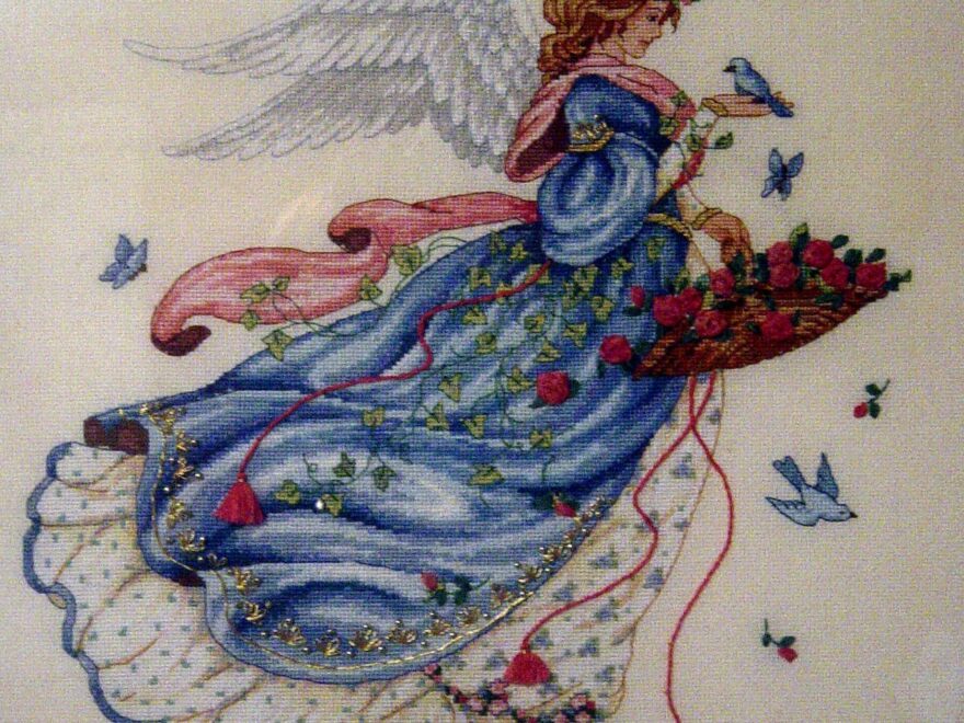 Cross Stitch Angel By Beadg1rl On DeviantArt