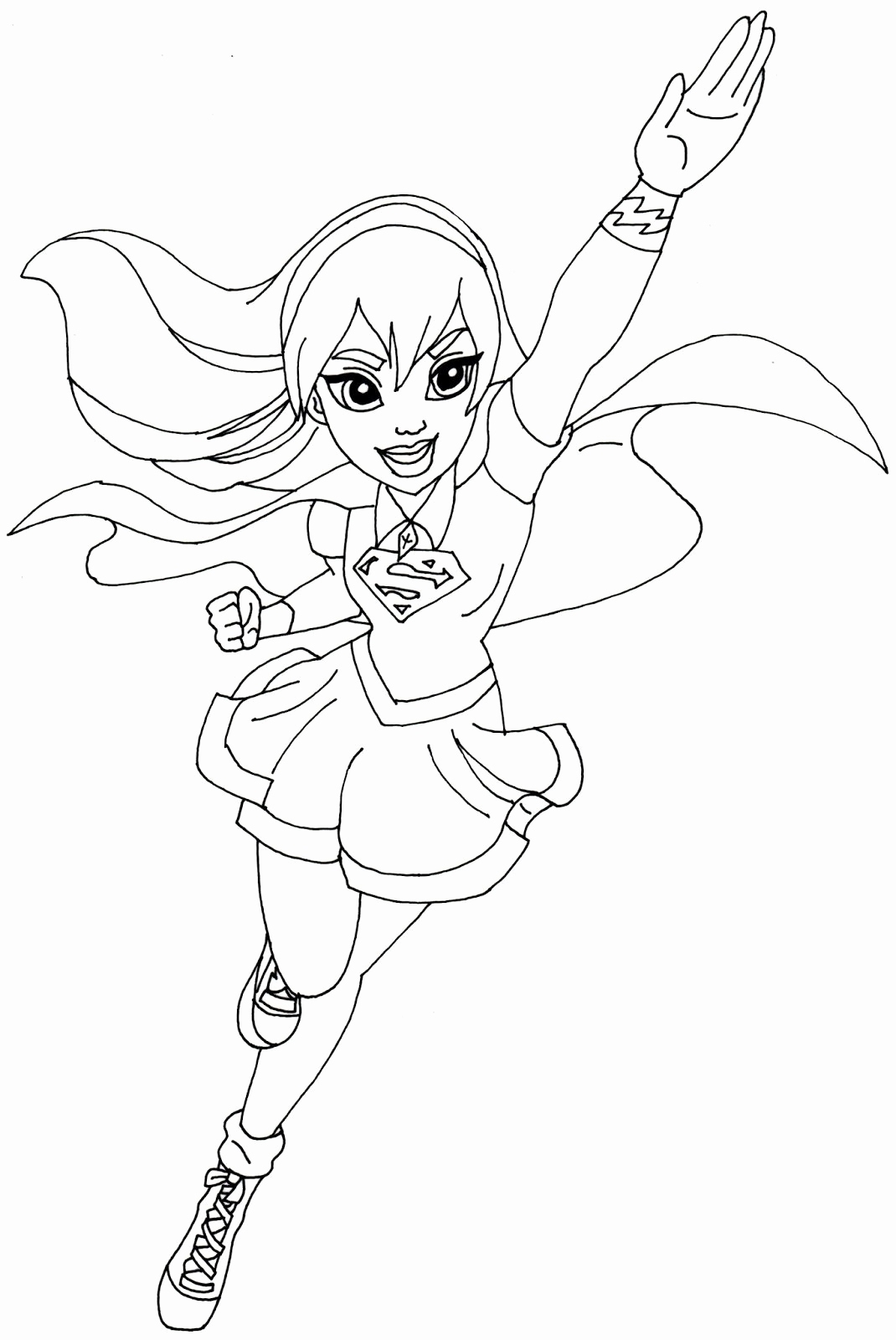 Dc Superhero Girl Coloring Pages At GetColorings Free Printable 