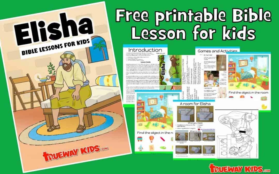 Free Printable Elisha Worksheets For Kids