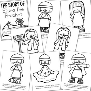 Elisha Coloring Activity Sheets Coloring Pages