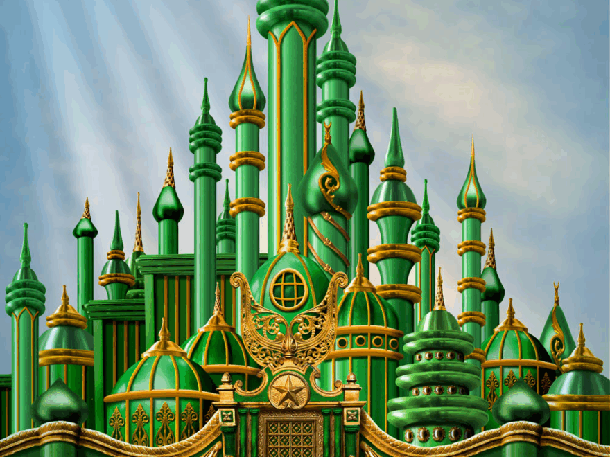 Emerald City Wizard Of Oz Clipart