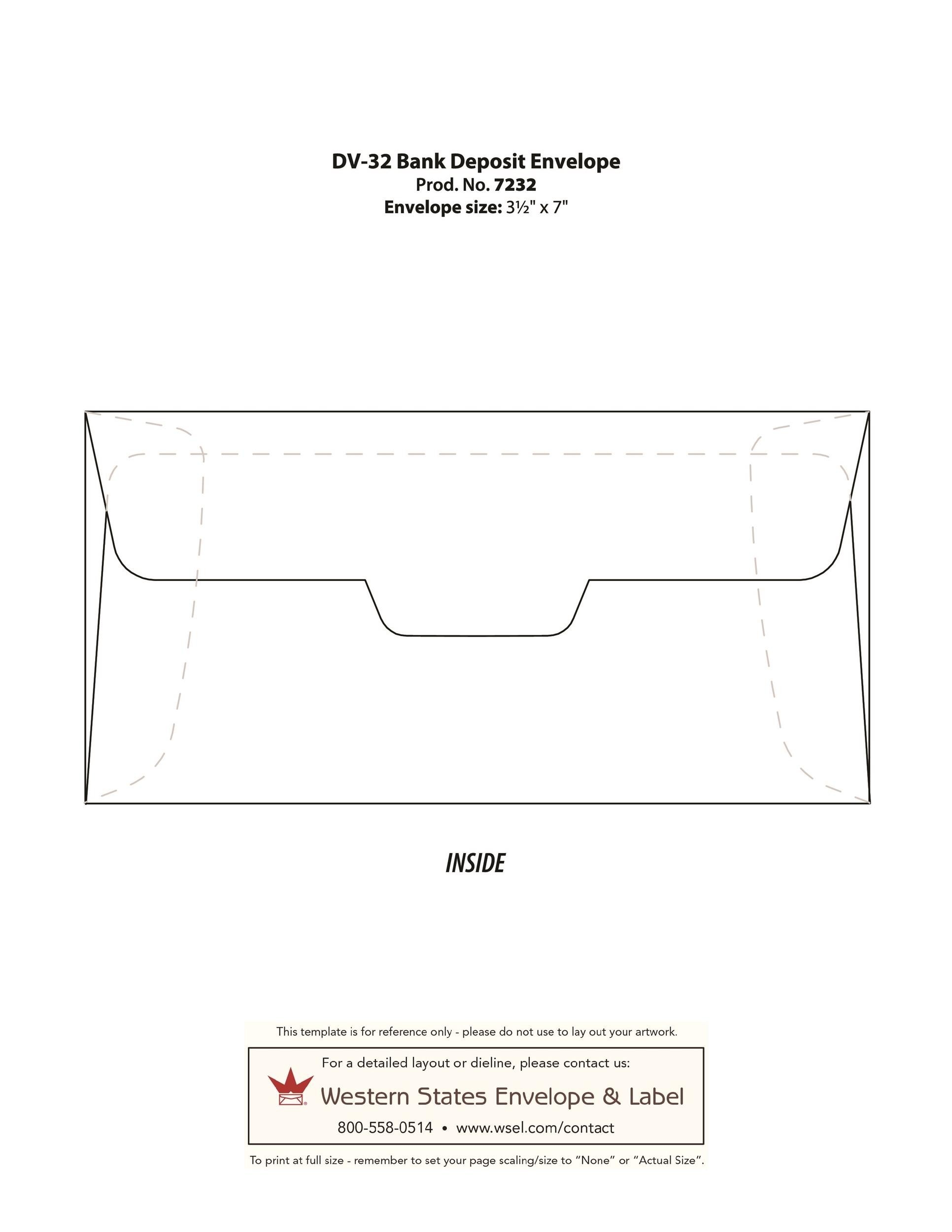 Envelope Printable Template