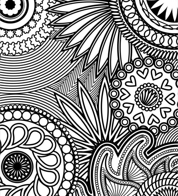 FREE 18 Printable Adult Coloring Pages In AI