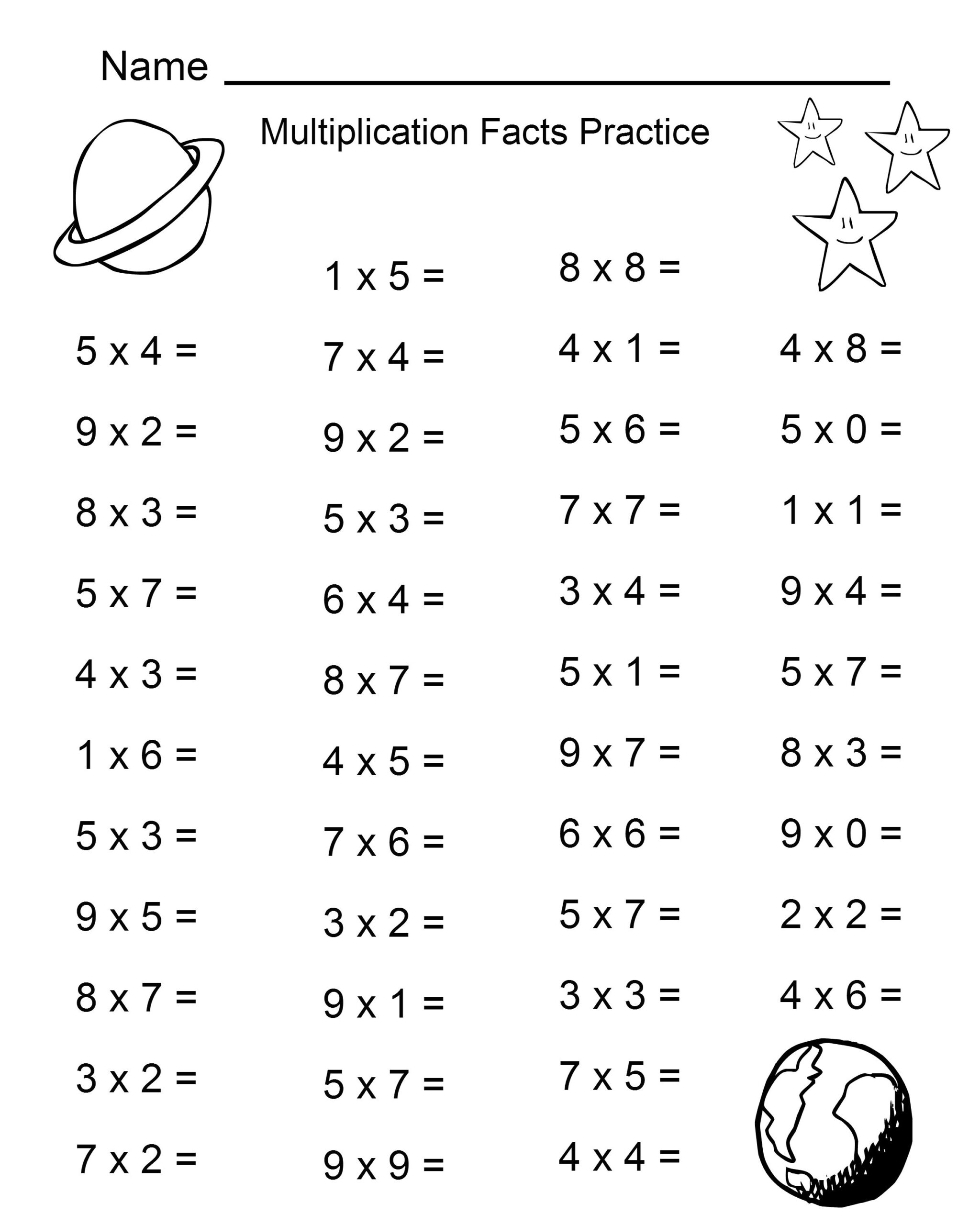 4th Grade Math Worksheets Free Printable