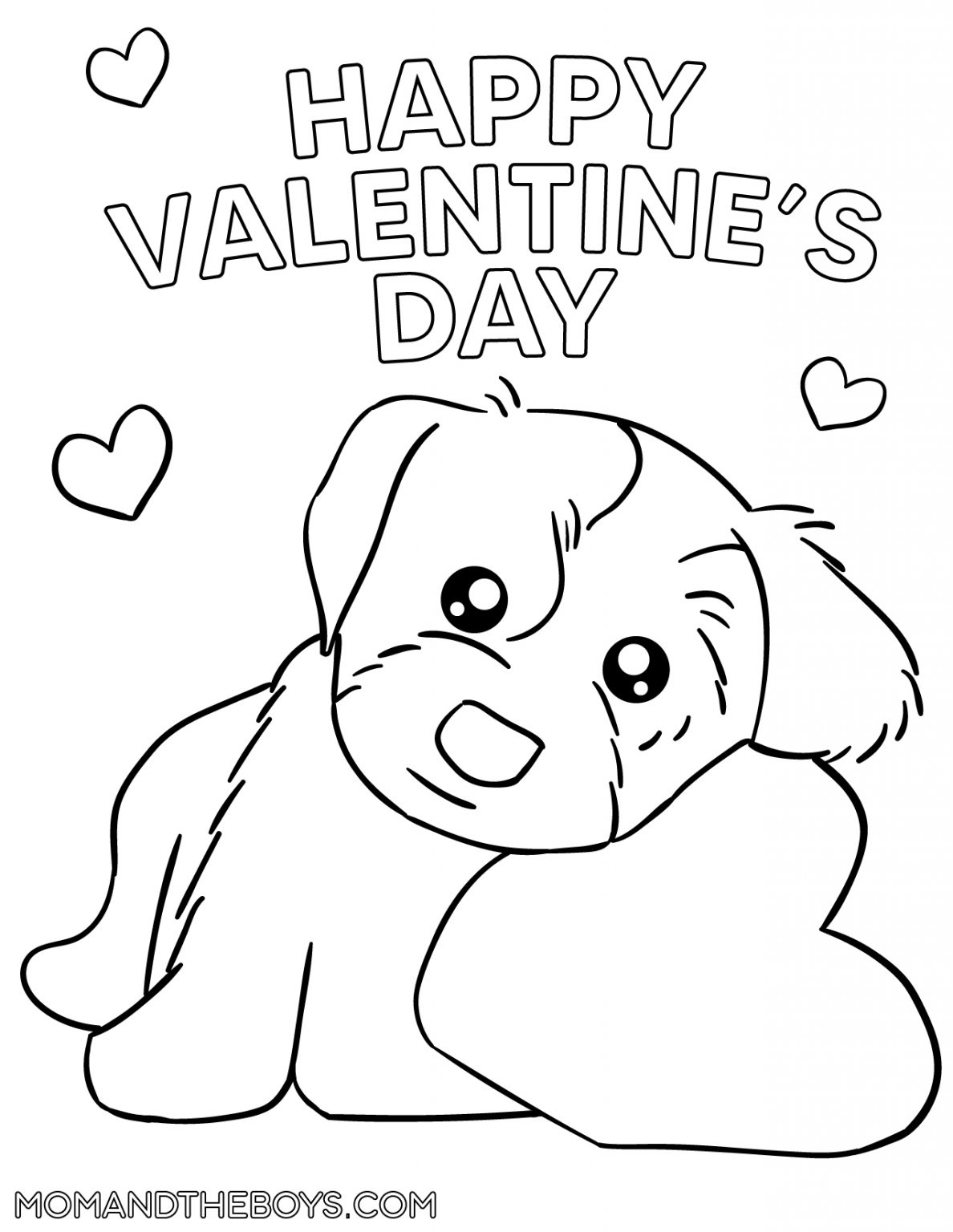Free Printable Coloring Pages For Valentines Day