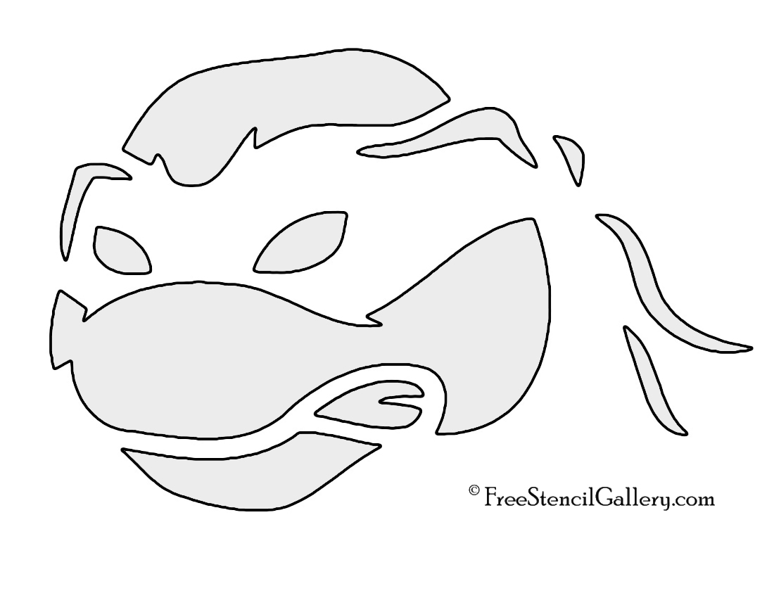 Free Ninja Turtle Pumpkin Carving Template Free Templates Printable
