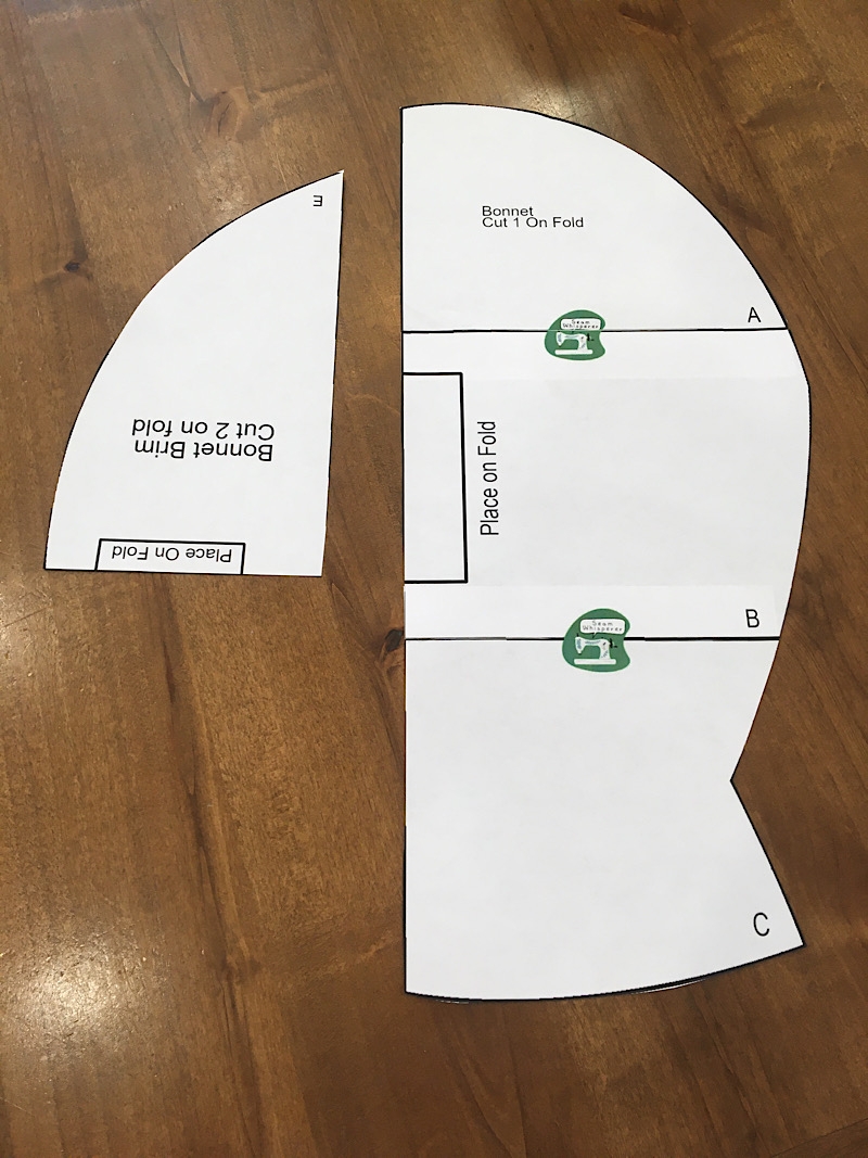 Free Pioneer Bonnet Sewing Pattern