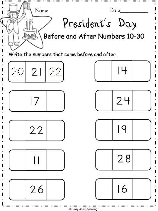 Free President 39 s Day Math Worksheet Made By Teachers