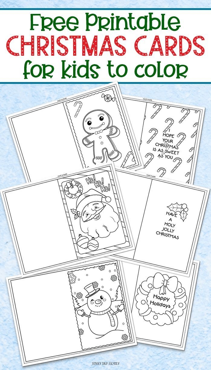 Free Printable Christmas Cards For Kids Web Free Printable Christmas 