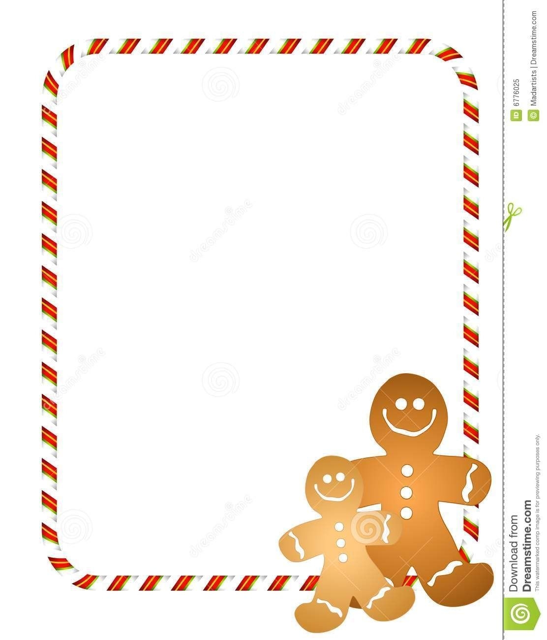 Printable Cookie Border Template