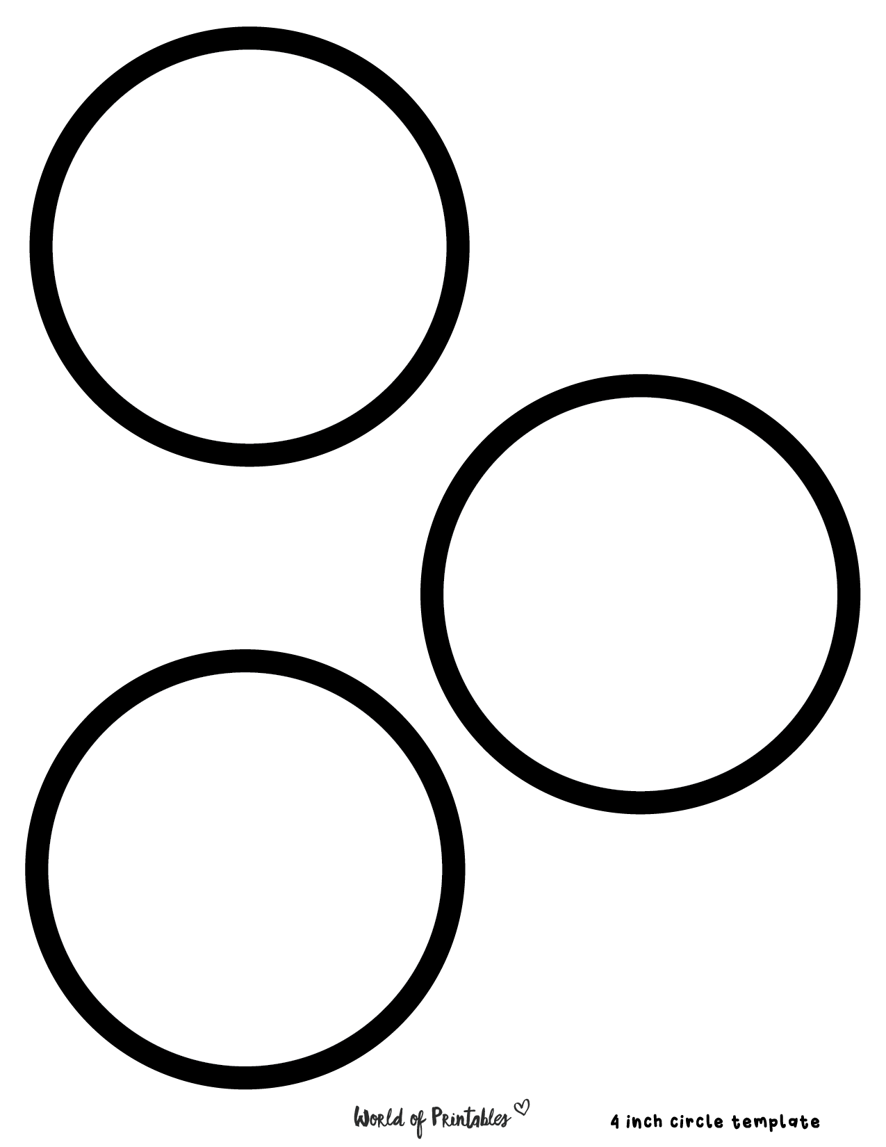 Large Black Printable Circle Pattern Printable Black Circles