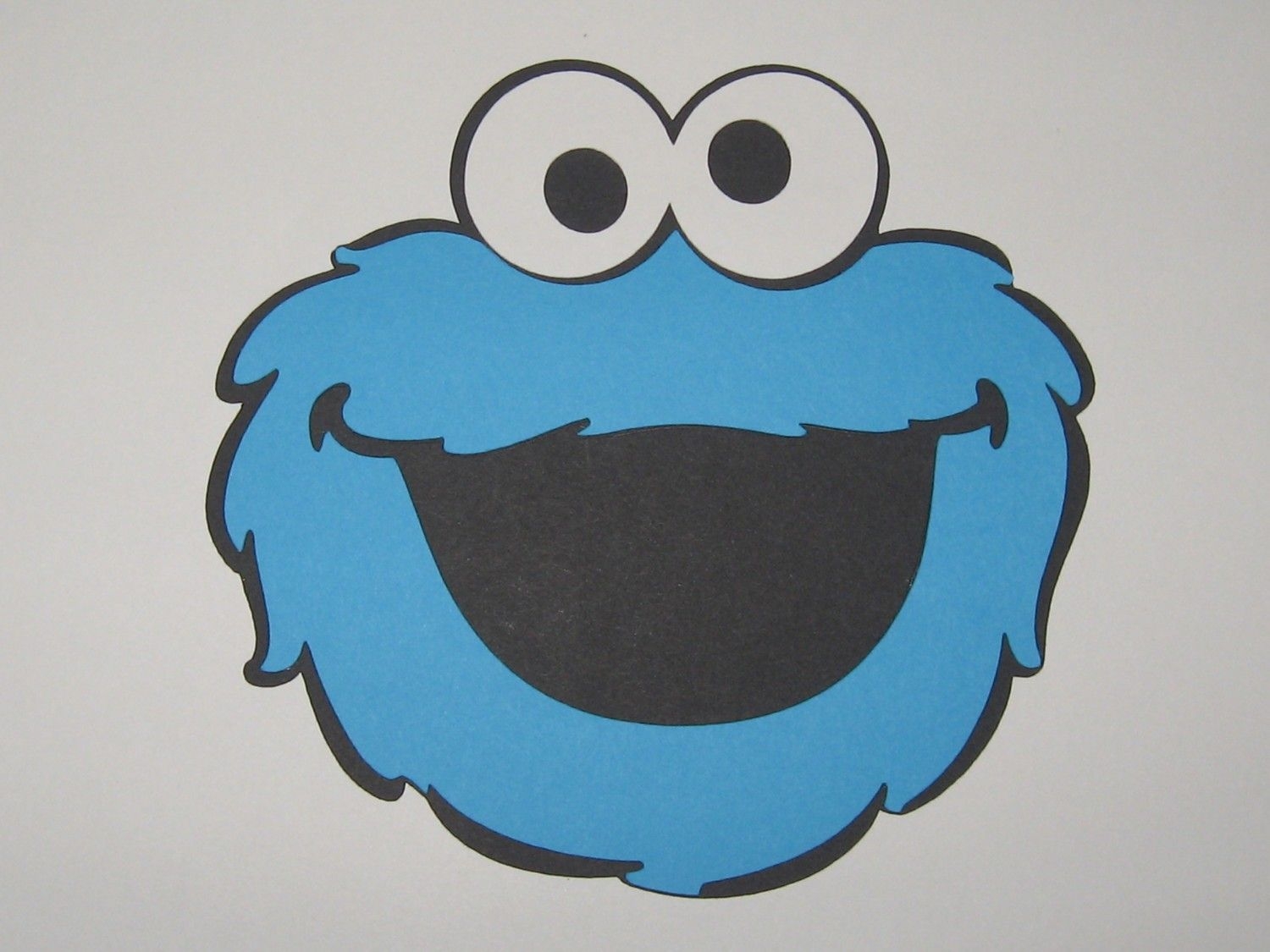 Free Printable Cookie Monster Face
