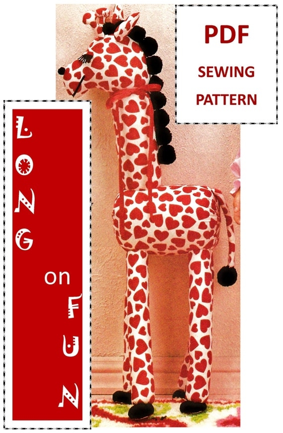 Free Printable Giraffe Sewing Patterns Printable Templates