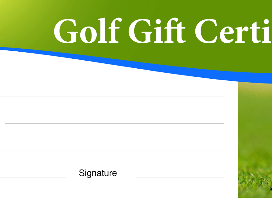 Free Printable Golf Certificates Free Printables Hub