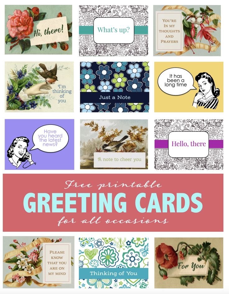 Free Printable Greeting Cards For All Occasions Free Printable 