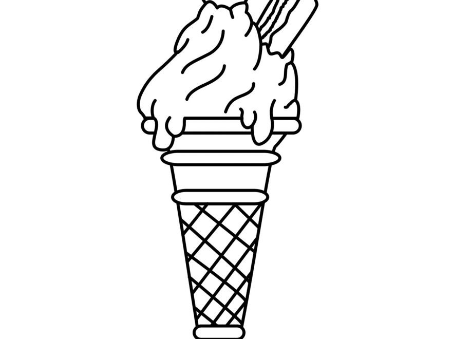 Free Printable Ice Cream Coloring Pages For Kids